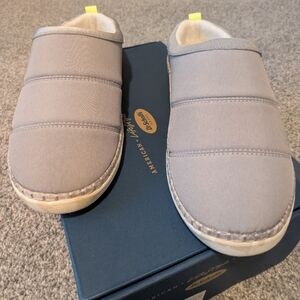 Dr. Scholl's Cozy Vibes Recycled Grey Women's Slippers size 9